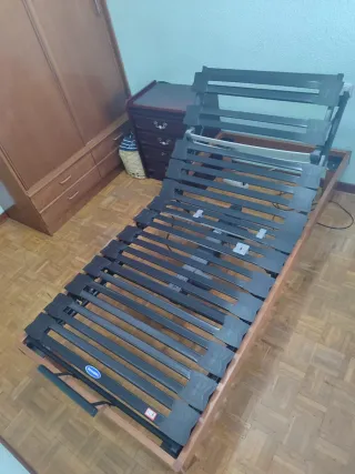 Cama articulada y colchón