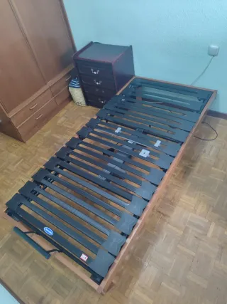 Cama articulada y colchón