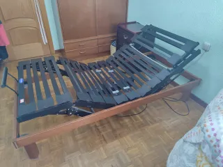 Cama articulada y colchón