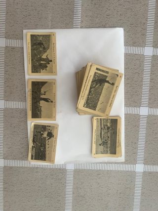 Cromos Fútbol Años 40-50