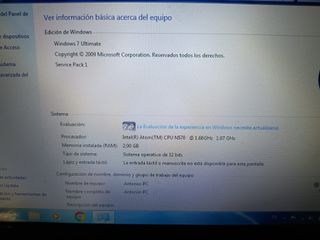 Mini portátil Asus Eee PC