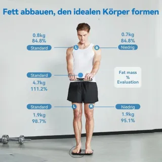 Báscula Bioimpedancia Lepulse 8 Electrodos