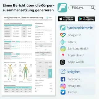 Báscula Bioimpedancia Lepulse 8 Electrodos