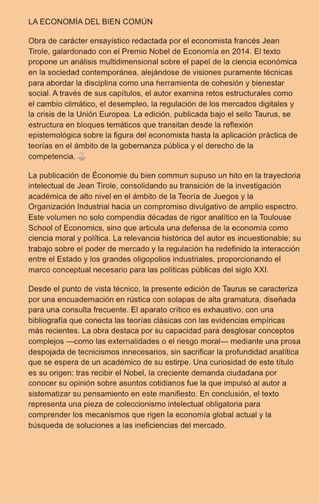 La economía del bien común: ¿Qué ha sido de la ...