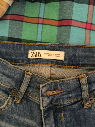 Pantalón vaquero Zara hombre Talla L