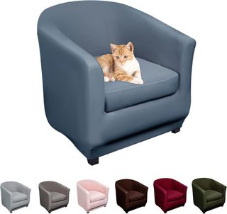 Funda de Sillón Elásticas 2 Piezas Funda para Sill