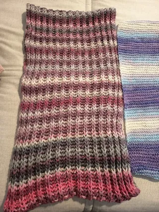 Bufandas Cuello Tejidas a Mano