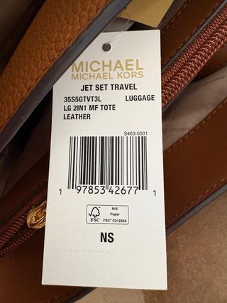 Bolso Michael Kors piel Marrón NUEVO SIN ESTRENAR