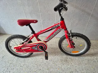Bicicleta Infantil Roja Conor