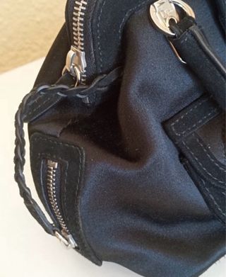 Borsa Dior Gaucho Nero con Manico Superiore