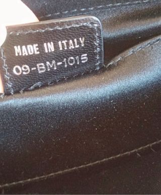 Borsa Dior Gaucho Nero con Manico Superiore