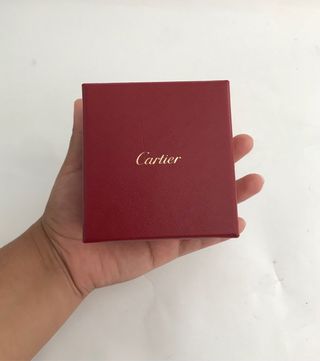 Scatola Portagioie per Anello Cartier Originale