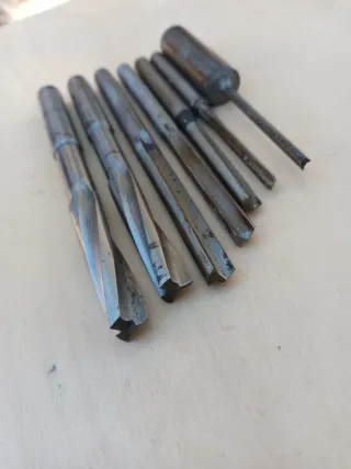 Brocas de escoplear-taladrar de carpintero.