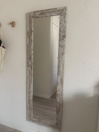 Espejo de pared madera