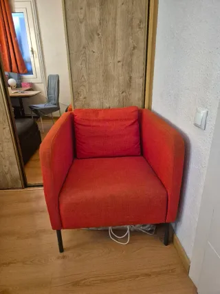 Sillón IKEA Ekerö Naranja