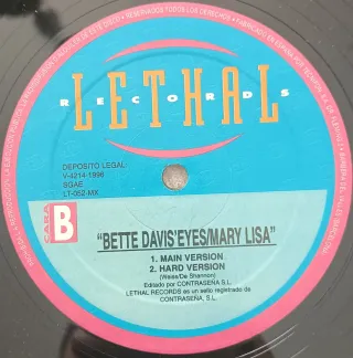 Mary Lisa - Bette Davis Eyes Vinilo