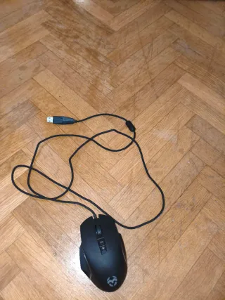 Ratón Gaming Krom Negro RGB