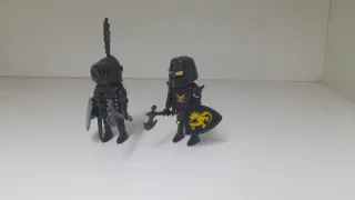 Set Playmobil Cavalieri Neri