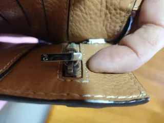 Bolso Piel Purificación García Beige