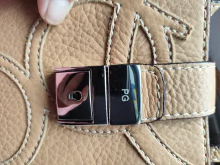 Bolso Piel Purificación García Beige