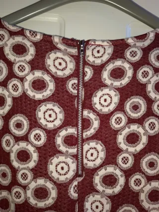 Vestido estampado círculos