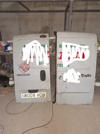 Puertas Trasera Renault Trafic 2012 Isotermo