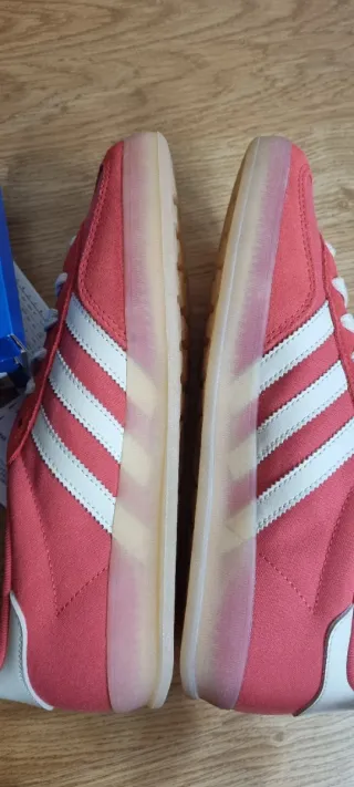 Zapatillas Adidas Gazelle Indoor Rojo Coral/Blanco