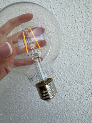 Lampada a sospensione IKEA TORARED in fibra naturale