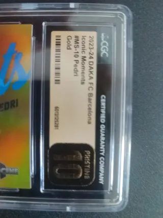 Pedri DAKA Gold 1/10 CGC 10 Pristine