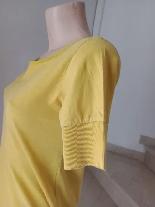 Maglietta donna leggera gialla