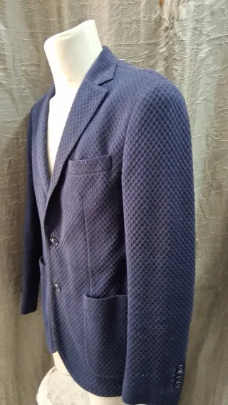 Giacca uomo puro cotone taglia 54