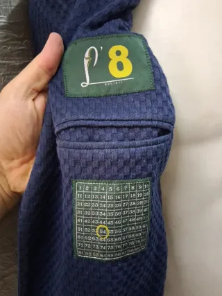 Giacca uomo puro cotone taglia 54
