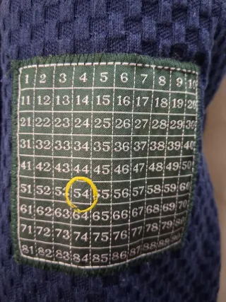 Giacca uomo puro cotone taglia 54