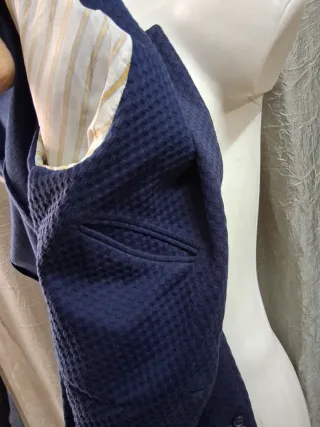 Giacca uomo puro cotone taglia 54