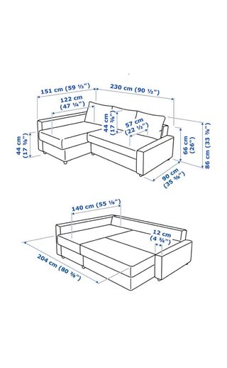 Sofá Cama Ikea Friheten Gris