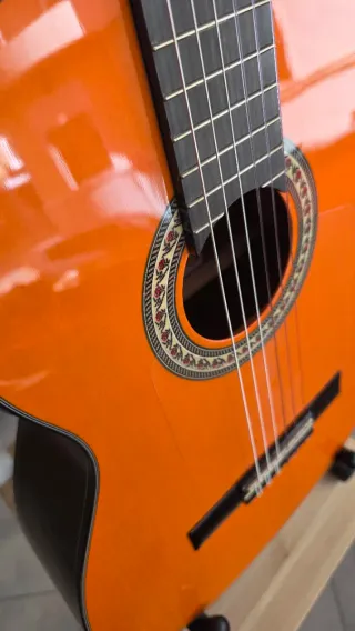 Guitarra Flamenca Naranja TOMASA