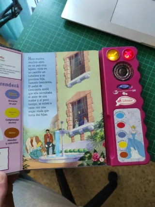 Libro interactivo 'La Cenicienta' de vTech