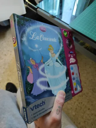 Libro interactivo 'La Cenicienta' de vTech