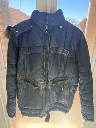 Cazadora Vaquera Ecko Azul Talla Mediana