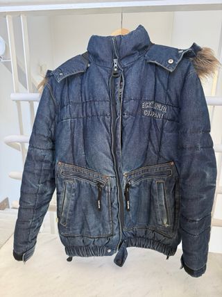 Cazadora Vaquera Ecko Azul Talla Mediana