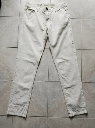 Pantaloni OVS bianchi taglia 50