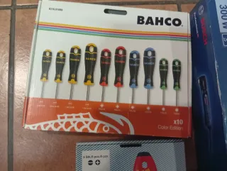 Juego 10 Destornilladores Bahco Color Edition
