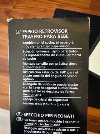 Specchietto retrovisore per auto per bambini