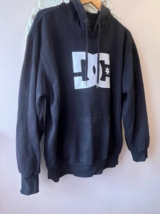 DC Star - Sudadera negra con Capucha para Hombre