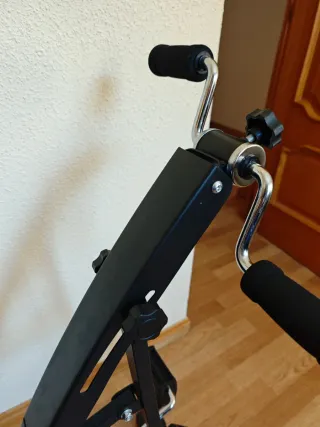 En Móstoles: Bicicleta estática pies y manos.