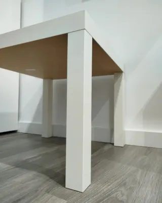 MESA AUXILIAR/CENTRO BLANCA