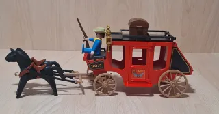 Playmobil Carruaje con Caballos y Figuras