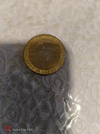 Moneta commemorativa Juventus-Milan 1999