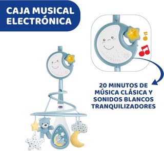 Chicco Carrusel Evolutivo Arco Iris 3en1, Móvil de