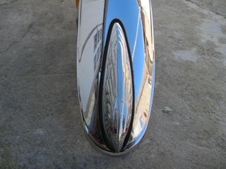 Cresta Águila Cromada Guardabarros Moto